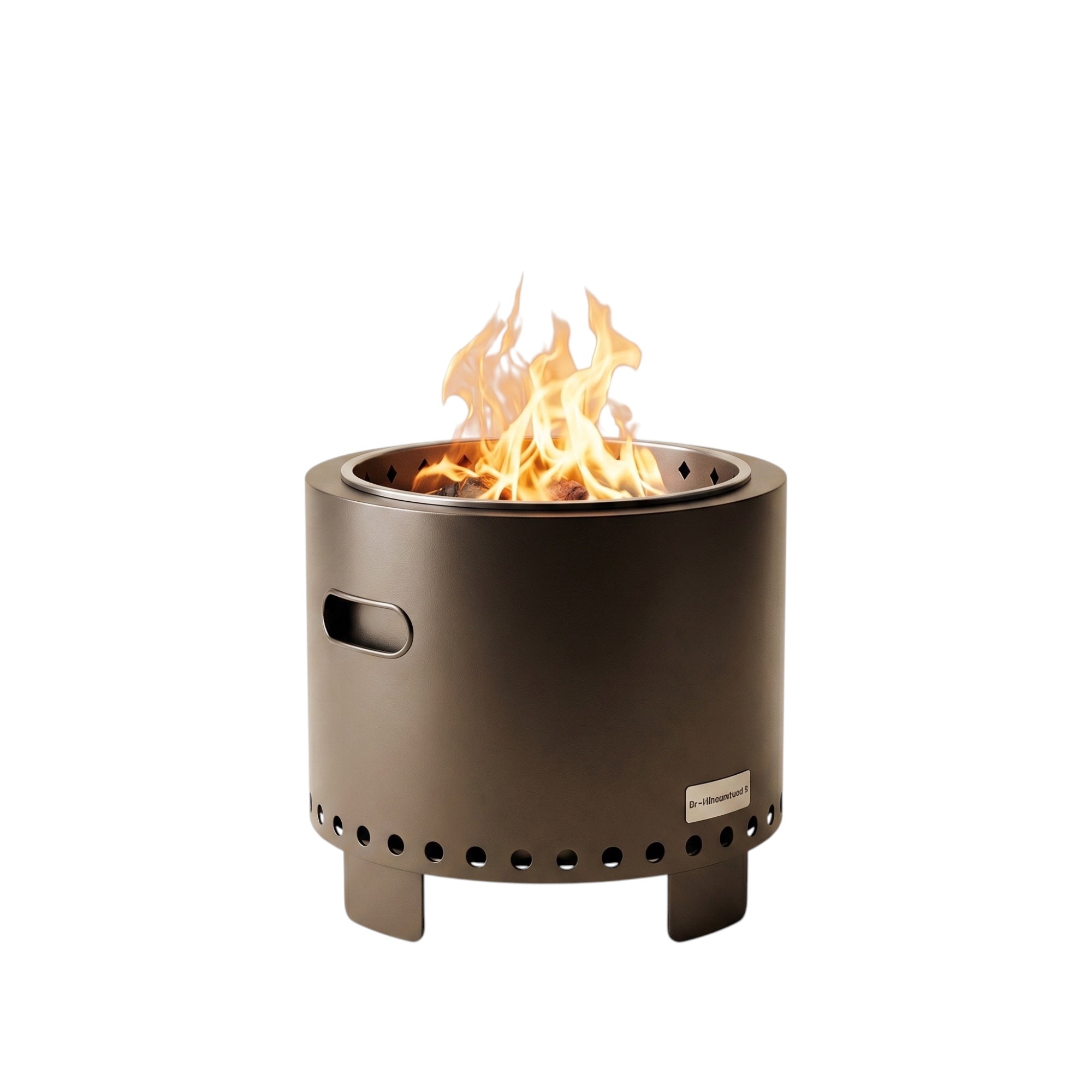 Le Foyer — Grand brasero sans fumée de jardin | Métal thermolaqué | L'Art du Feu